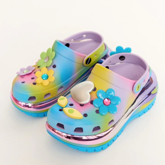 CROCS X LAZY OAF LIM ED MEGA CRUSH WOMEN'S SIZE - Picture 1 of 6